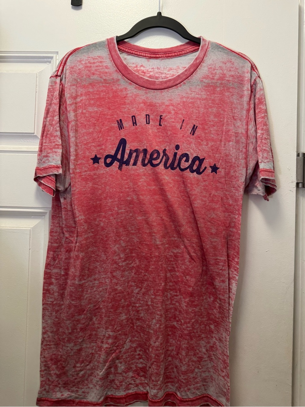 Red Heather 'Made in America' Short-Sleeve Graphic Tee 0284